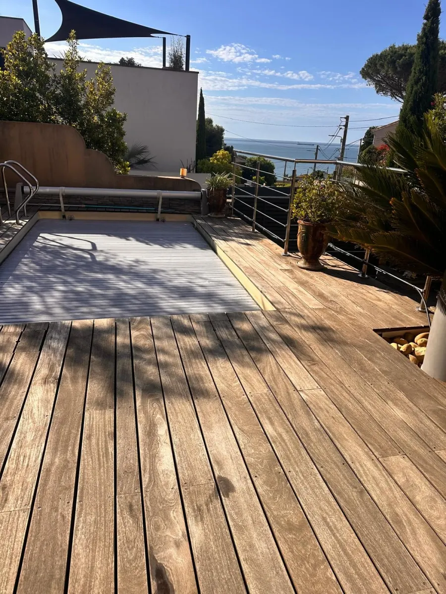 Nettoyage de façade de maison individuelle à Bessan